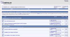 Desktop Screenshot of forums.lymphoma.com
